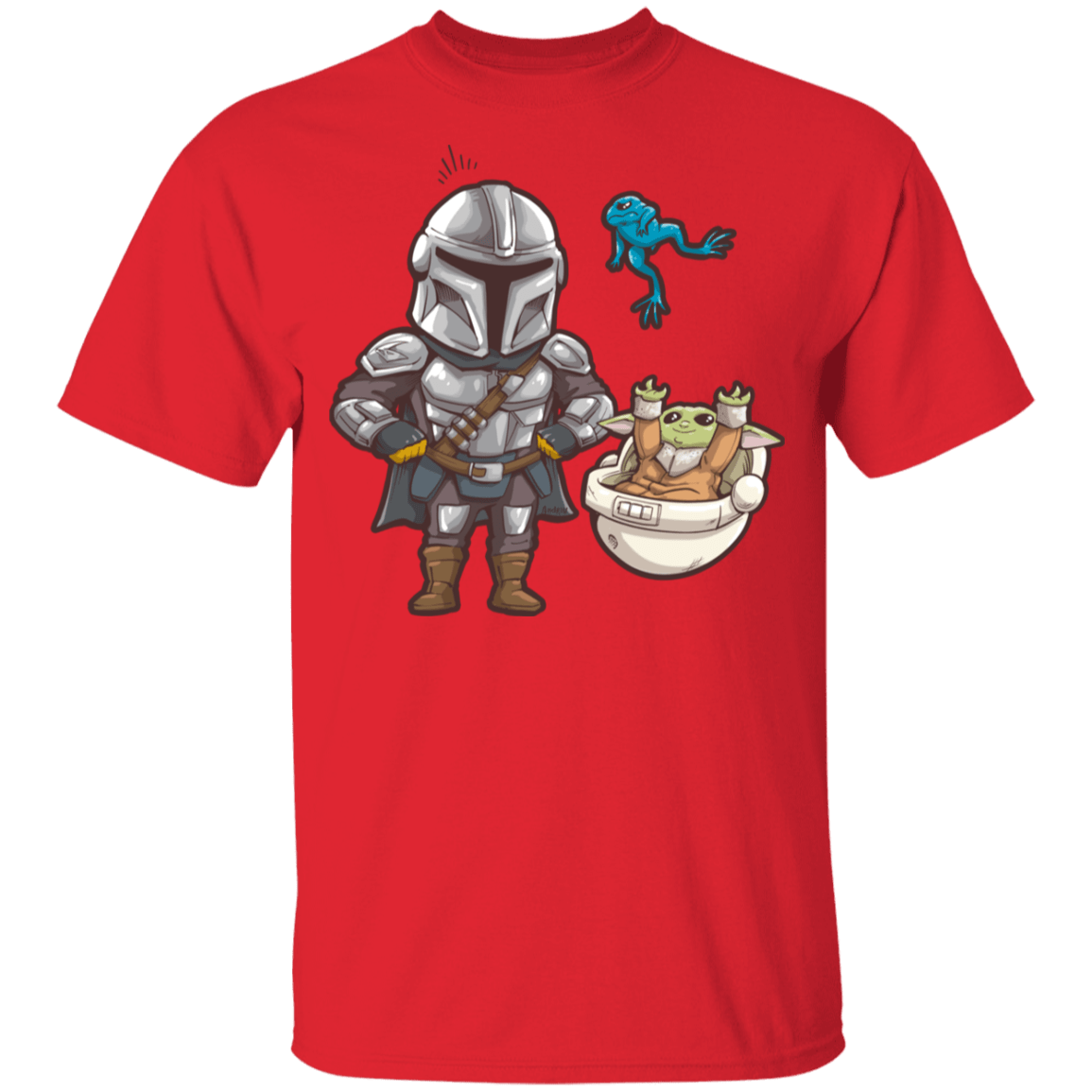 T-Shirts Red / YXS Daddy Mando Youth T-Shirt