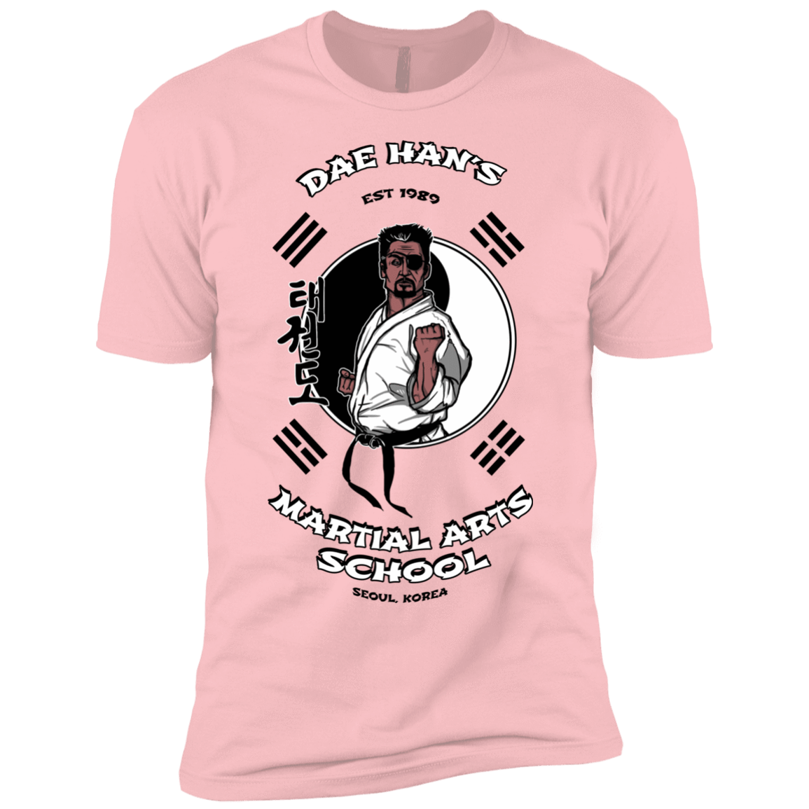 T-Shirts Light Pink / YXS Dae Hans Martial Arts Boys Premium T-Shirt