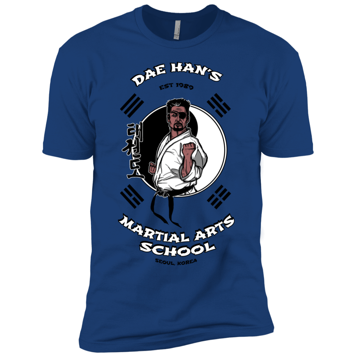 T-Shirts Royal / YXS Dae Hans Martial Arts Boys Premium T-Shirt