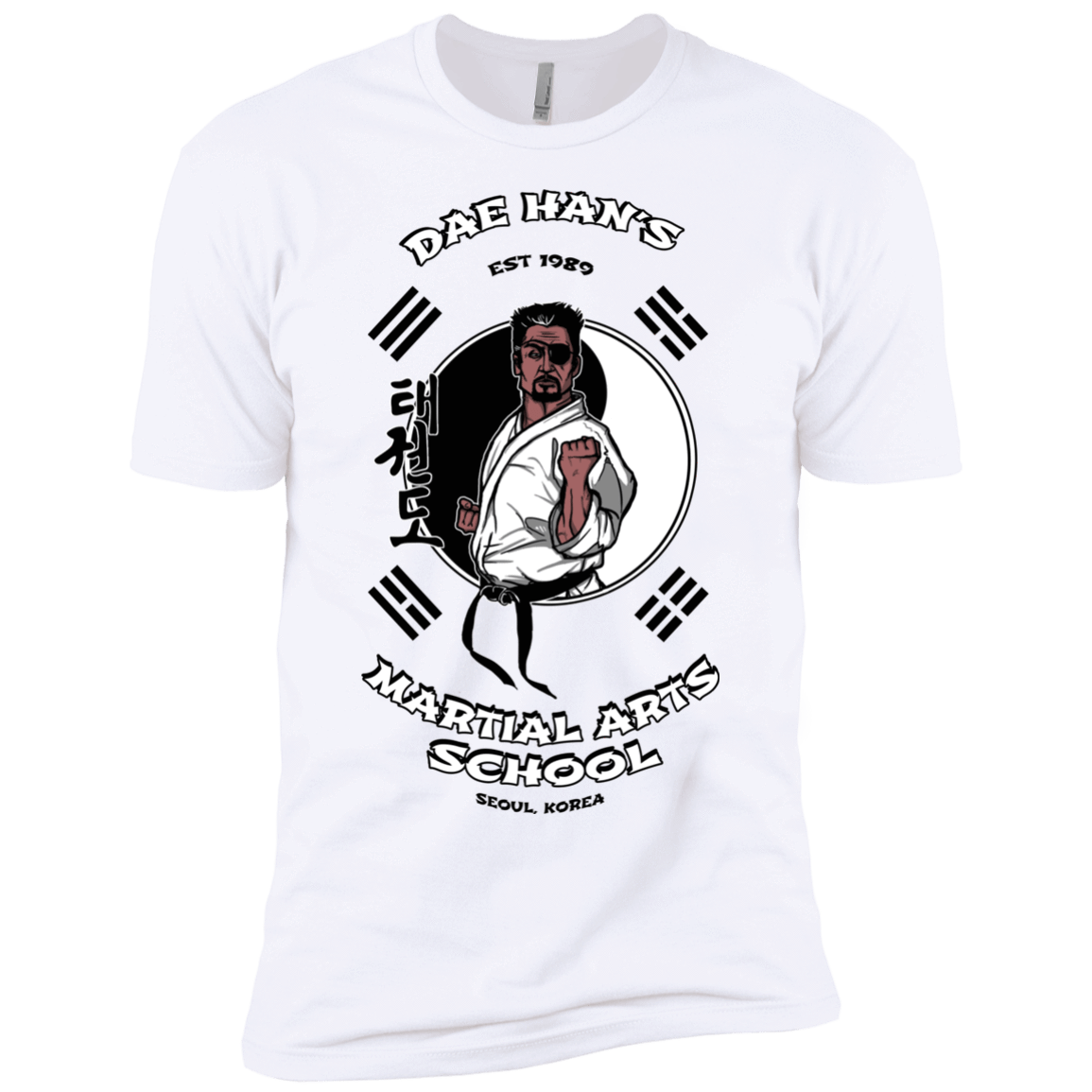 T-Shirts White / YXS Dae Hans Martial Arts Boys Premium T-Shirt