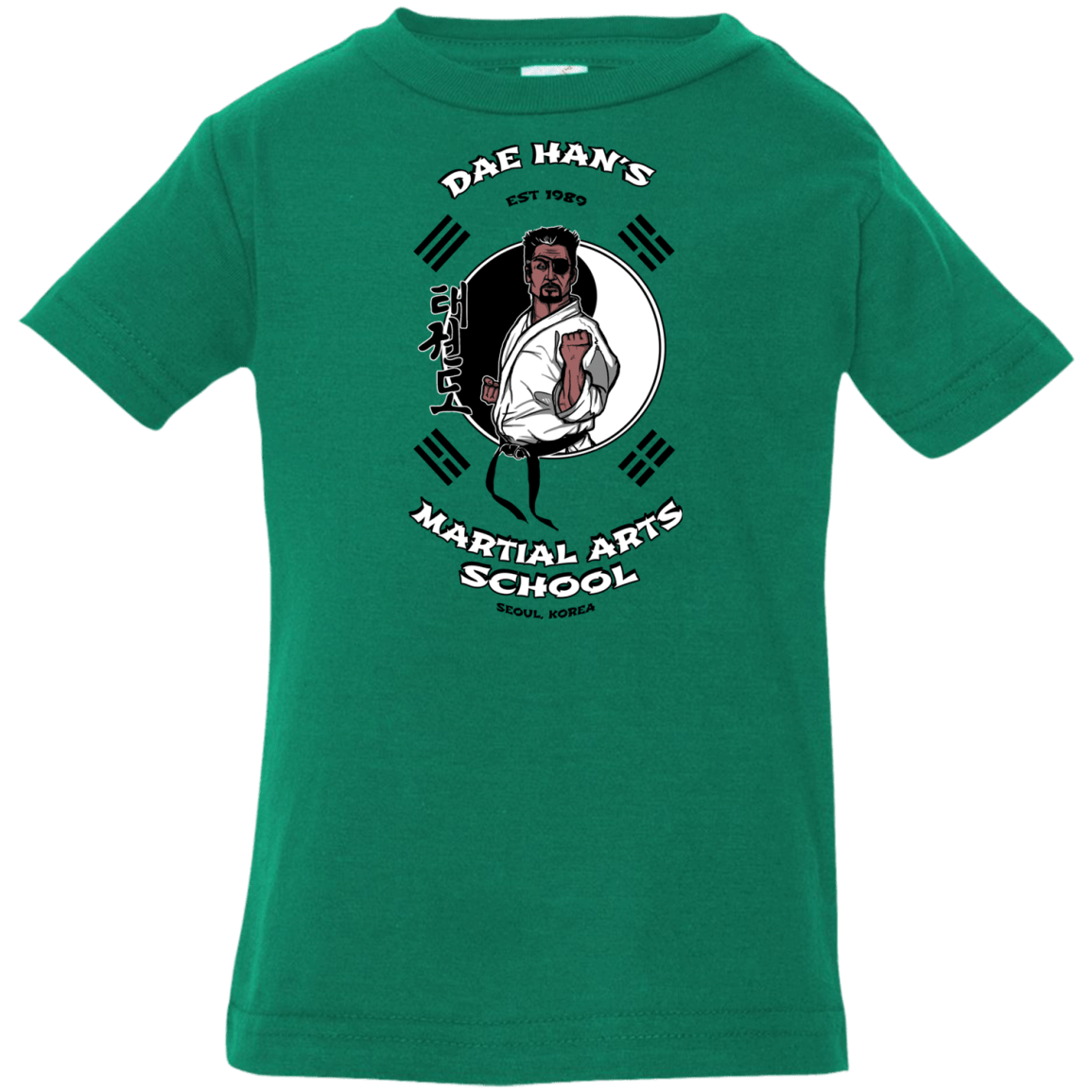 T-Shirts Kelly / 6 Months Dae Hans Martial Arts Infant Premium T-Shirt