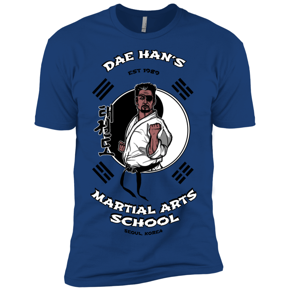 T-Shirts Royal / X-Small Dae Hans Martial Arts Men's Premium T-Shirt
