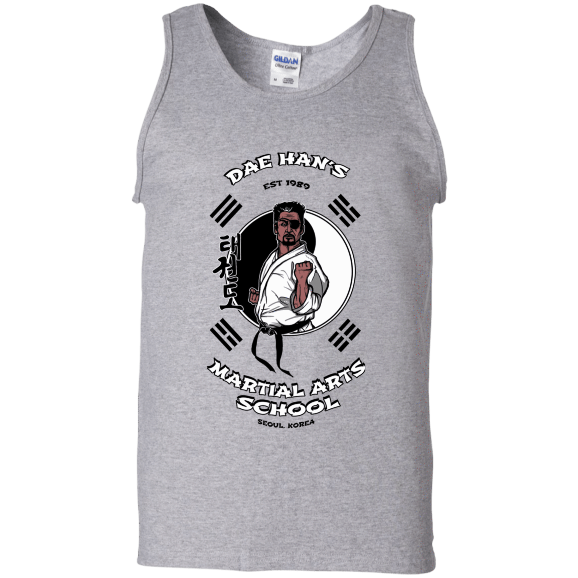 T-Shirts Sport Grey / S Dae Hans Martial Arts Men's Tank Top