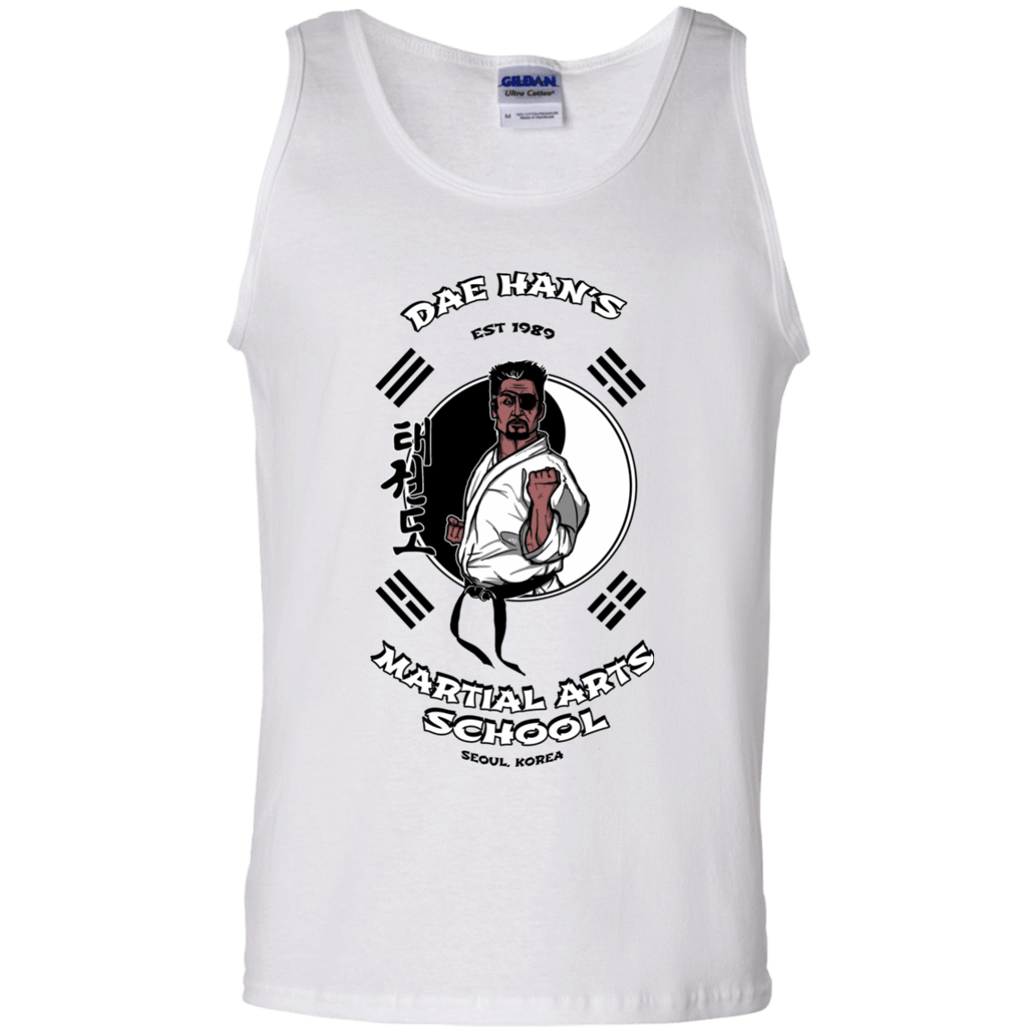 T-Shirts White / S Dae Hans Martial Arts Men's Tank Top