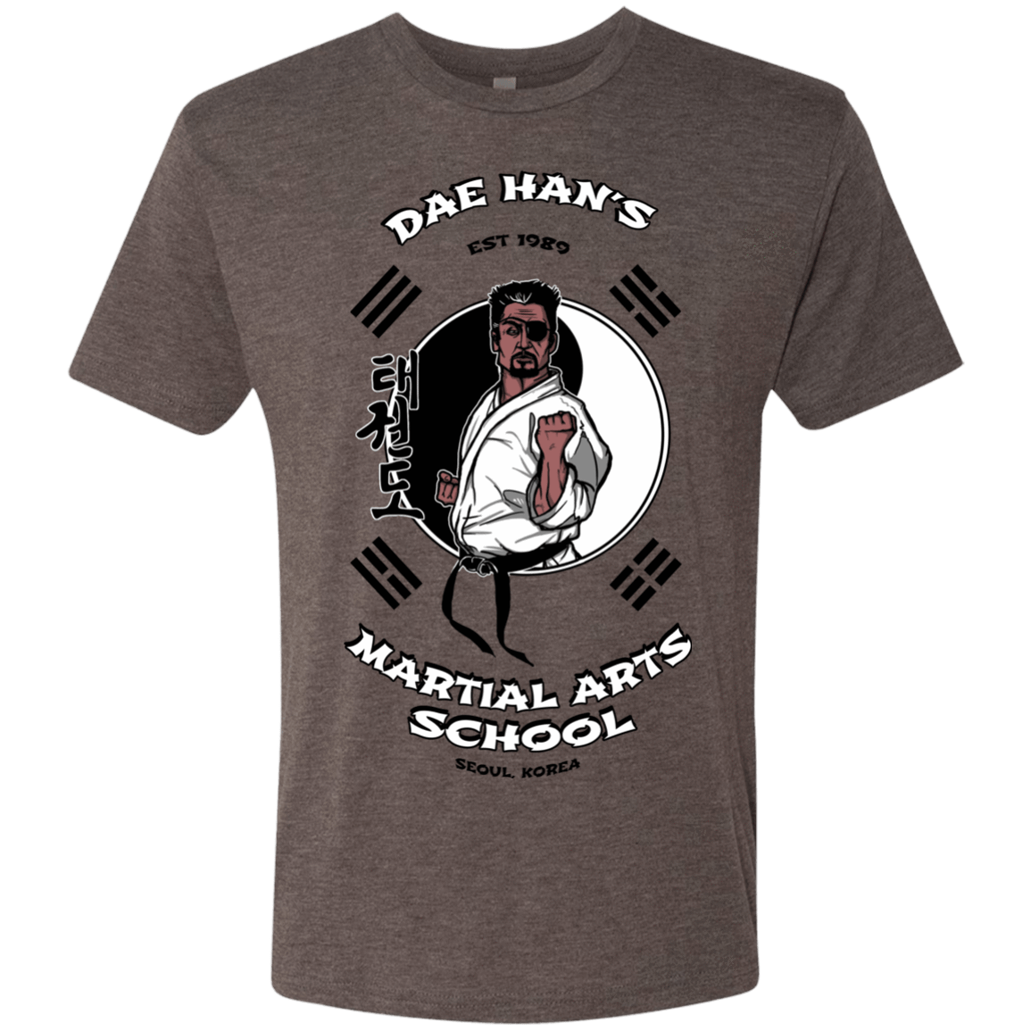 T-Shirts Macchiato / S Dae Hans Martial Arts Men's Triblend T-Shirt
