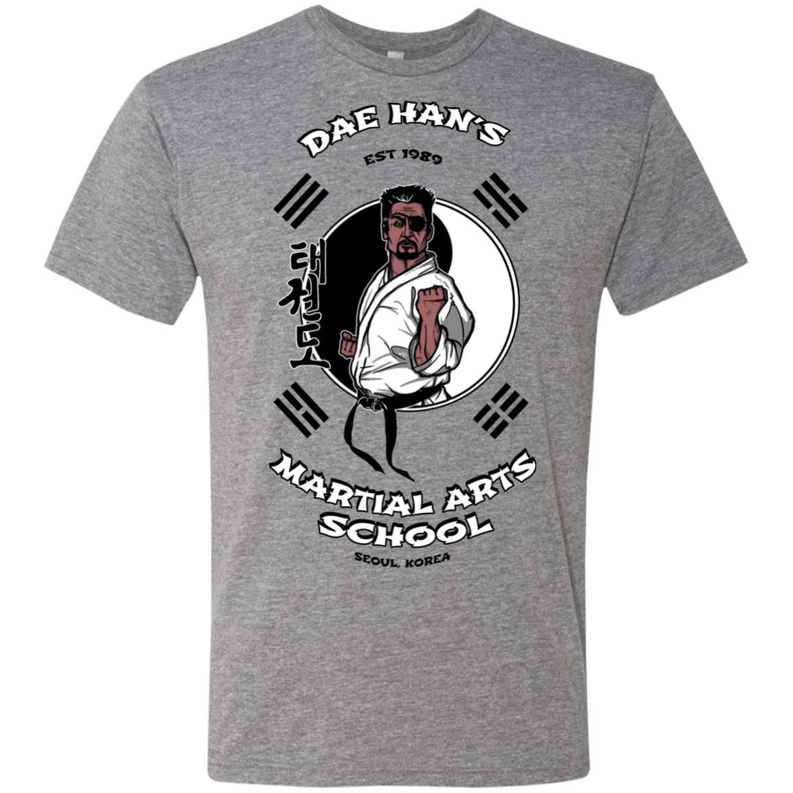 T-Shirts Premium Heather / S Dae Hans Martial Arts Men's Triblend T-Shirt