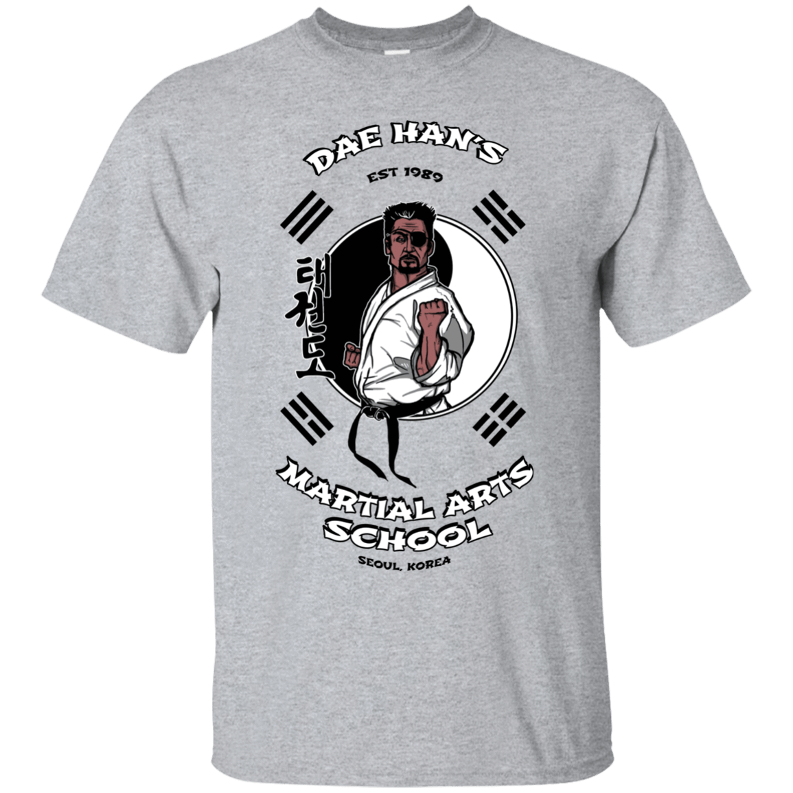 T-Shirts Sport Grey / S Dae Hans Martial Arts T-Shirt