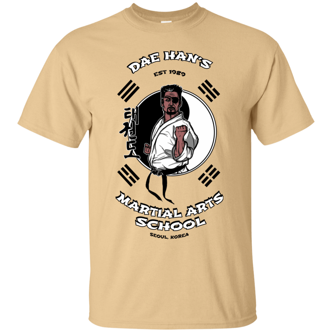 T-Shirts Vegas Gold / S Dae Hans Martial Arts T-Shirt