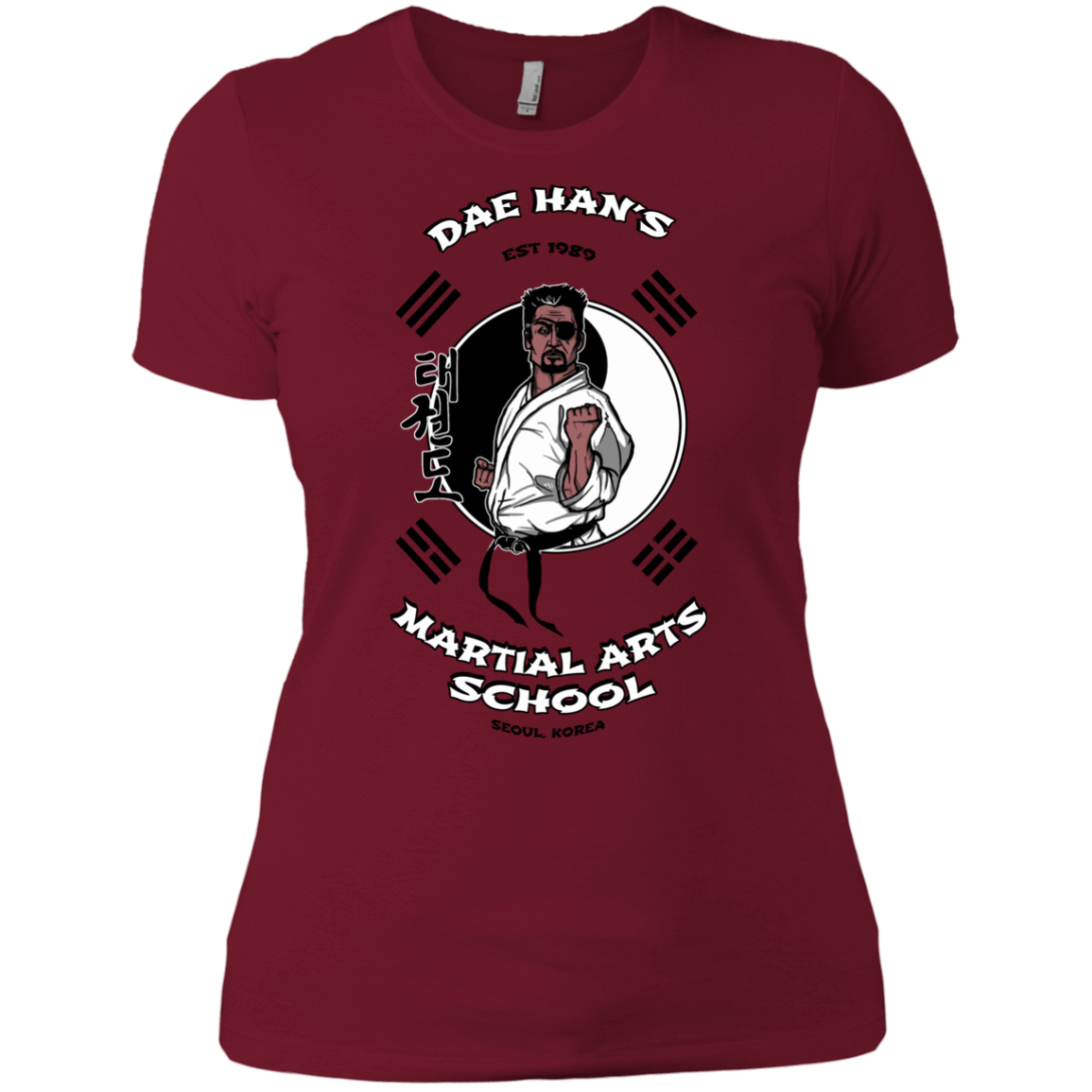 T-Shirts Scarlet / X-Small Dae Hans Martial Arts Women's Premium T-Shirt