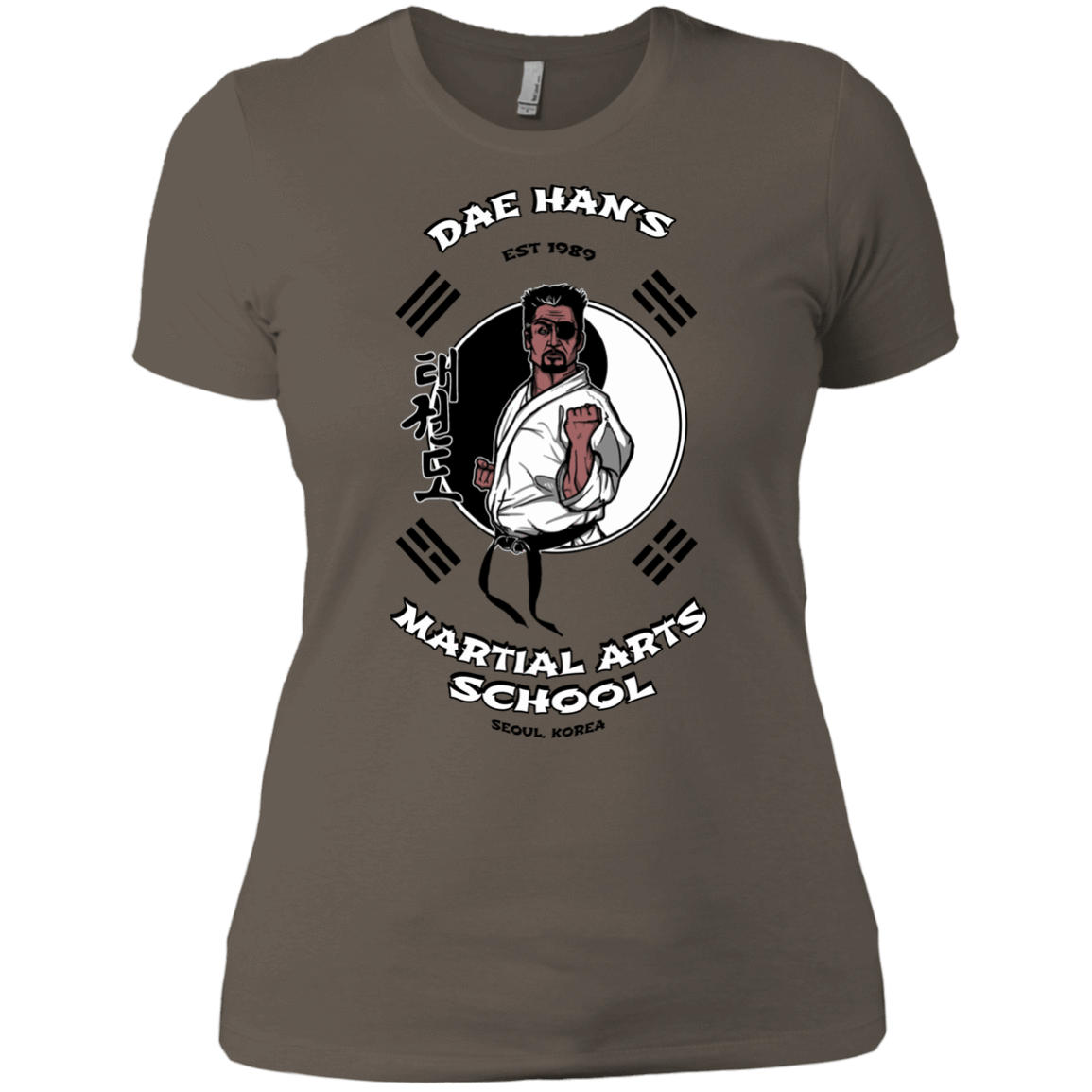 T-Shirts Warm Grey / X-Small Dae Hans Martial Arts Women's Premium T-Shirt