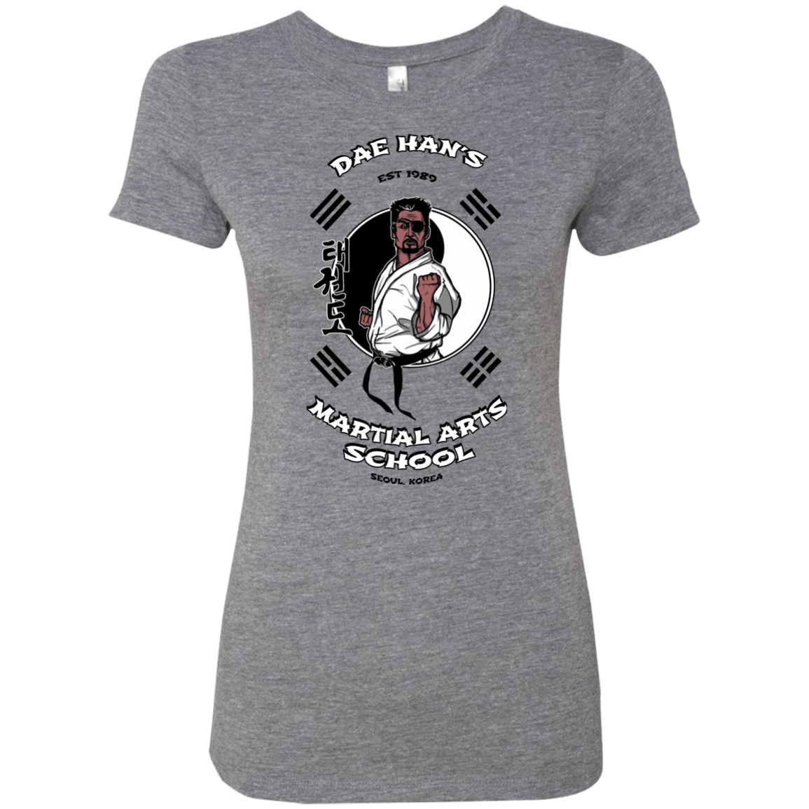T-Shirts Premium Heather / S Dae Hans Martial Arts Women's Triblend T-Shirt