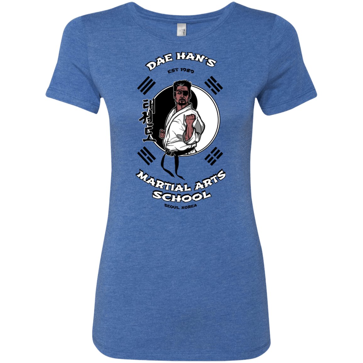 T-Shirts Vintage Royal / S Dae Hans Martial Arts Women's Triblend T-Shirt