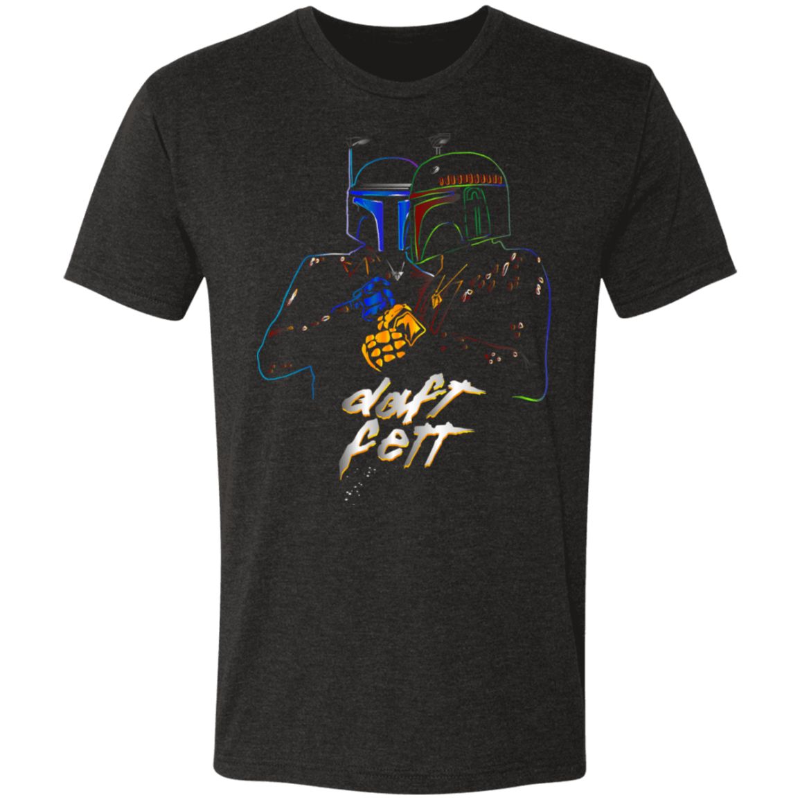 T-Shirts Vintage Black / S Daft Fett Men's Triblend T-Shirt