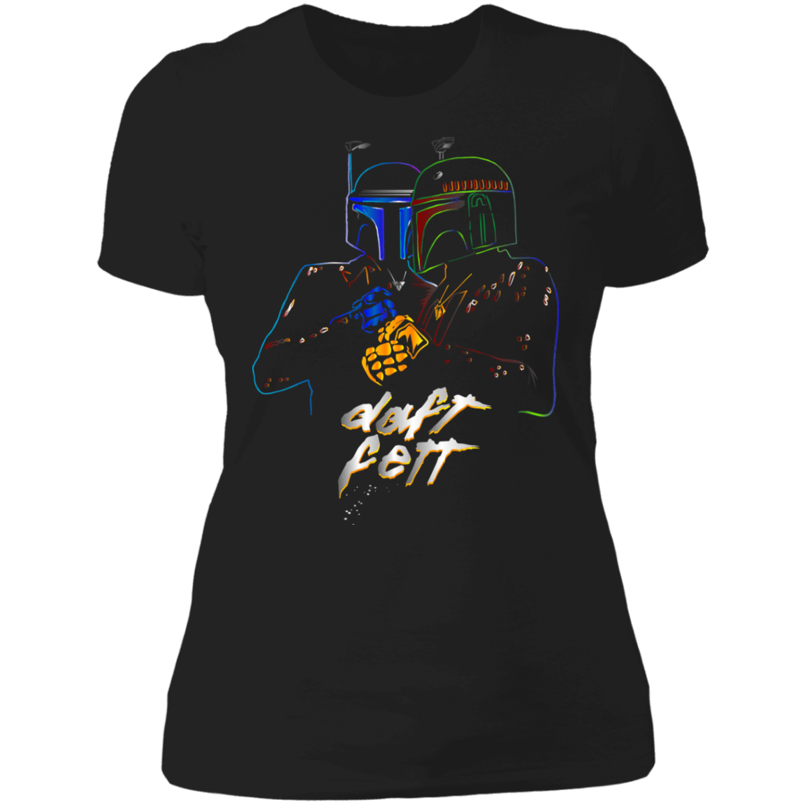 T-Shirts Black / X-Small Daft Fett Women's Premium T-Shirt