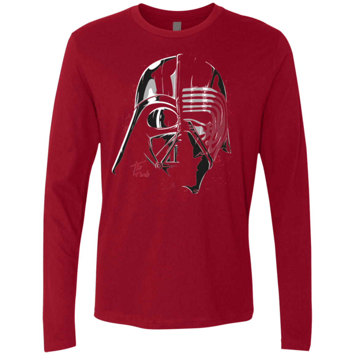 T-Shirts Cardinal / Small Daft Sith Men's Premium Long Sleeve