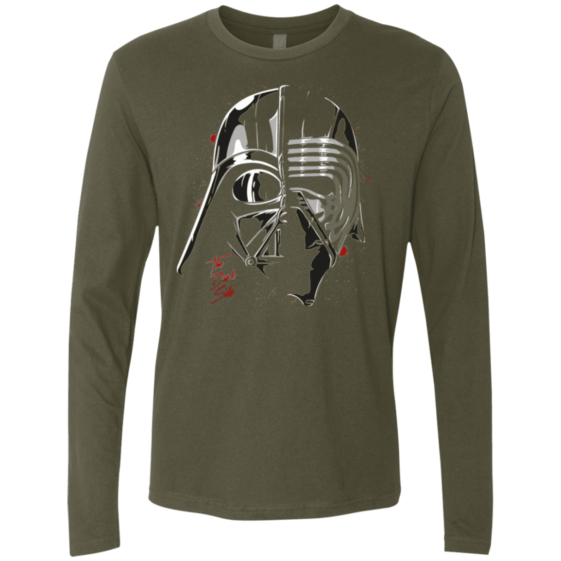 T-Shirts Military Green / Small Daft Sith Men's Premium Long Sleeve