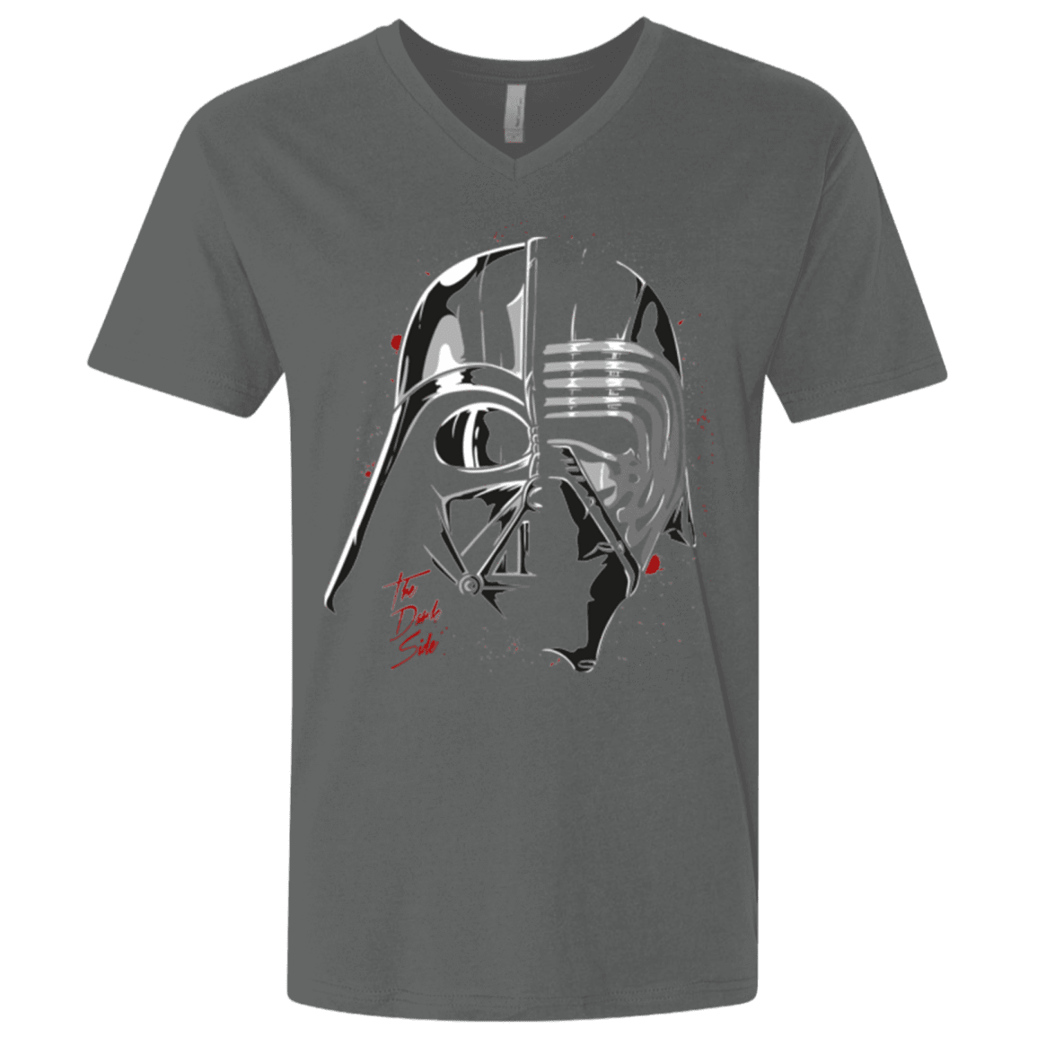 T-Shirts Heavy Metal / X-Small Daft Sith Men's Premium V-Neck