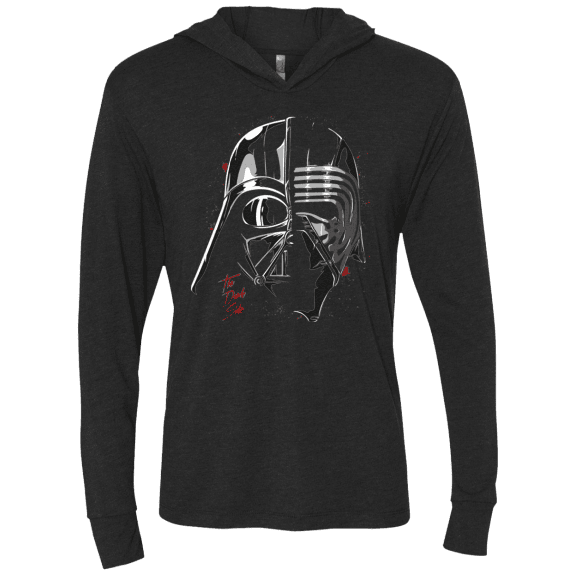 T-Shirts Vintage Black / X-Small Daft Sith Triblend Long Sleeve Hoodie Tee