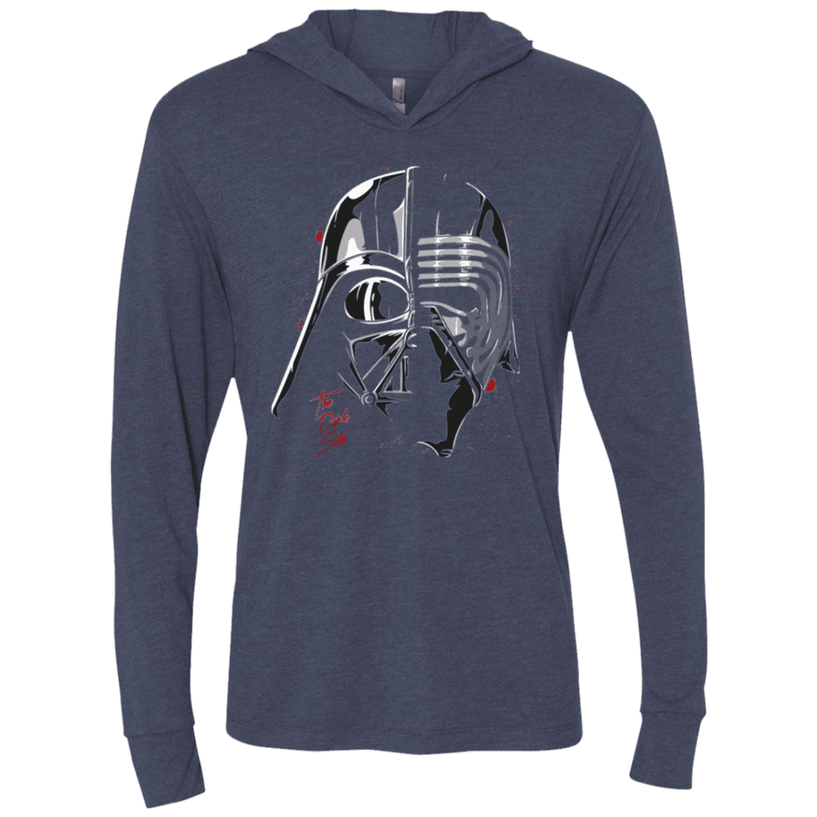 T-Shirts Vintage Navy / X-Small Daft Sith Triblend Long Sleeve Hoodie Tee