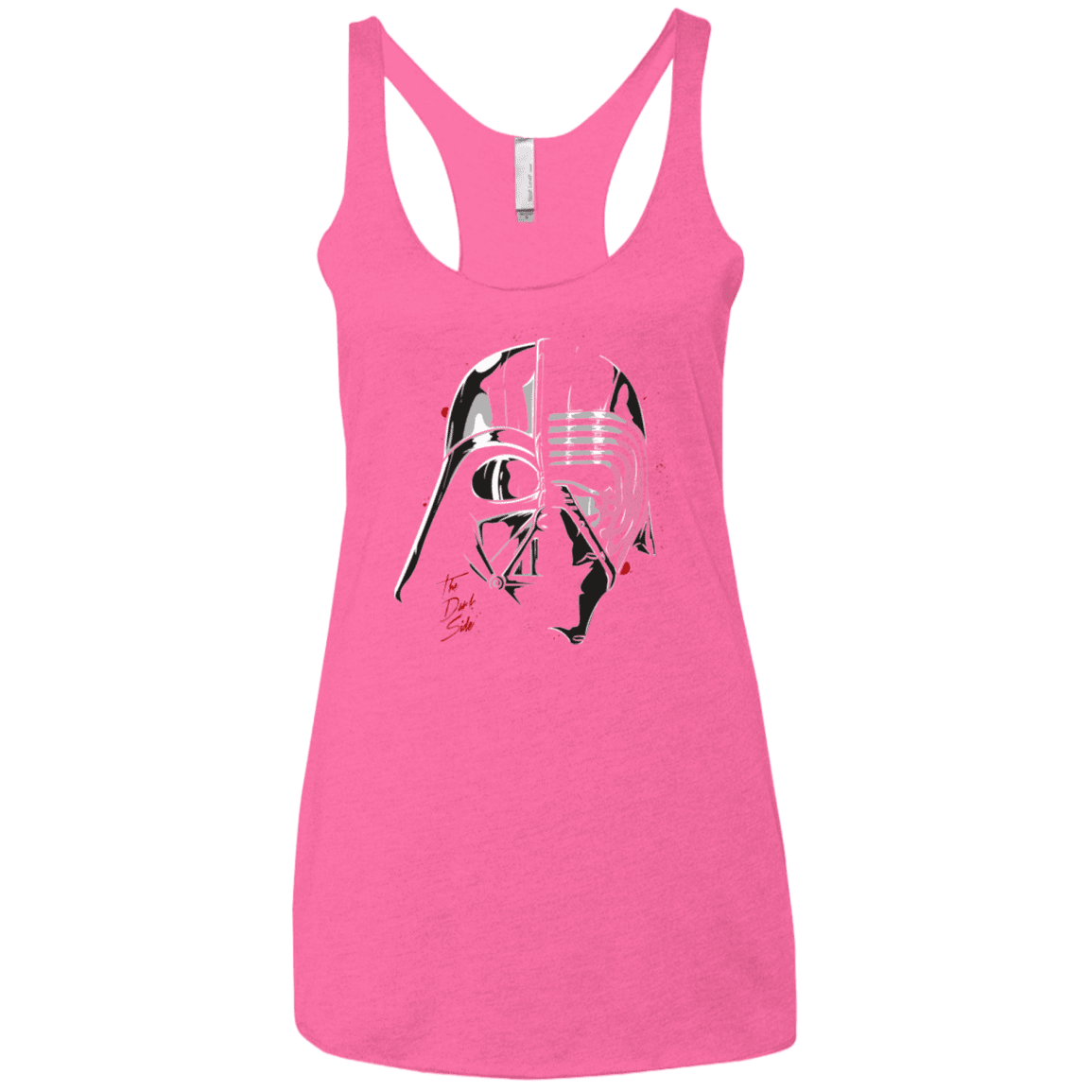 T-Shirts Vintage Pink / X-Small Daft Sith Women's Triblend Racerback Tank