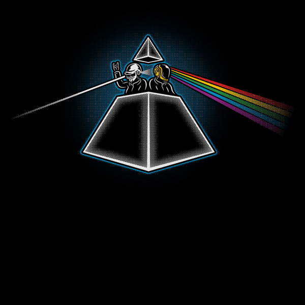 T-Shirts DAFTSIDE OF THE MOON T-Shirt