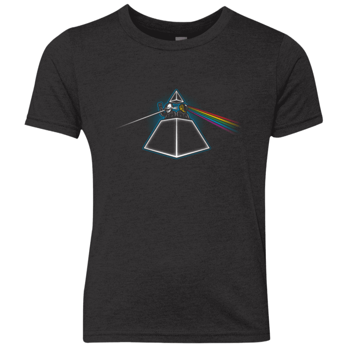 T-Shirts Vintage Black / YXS DAFTSIDE OF THE MOON Youth Triblend T-Shirt