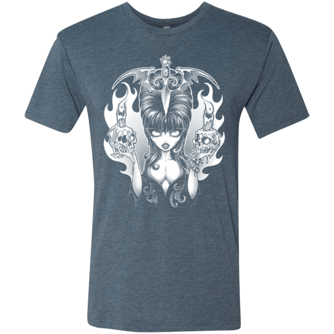 T-Shirts Indigo / Small Dagger Of Darkness Men's Triblend T-Shirt