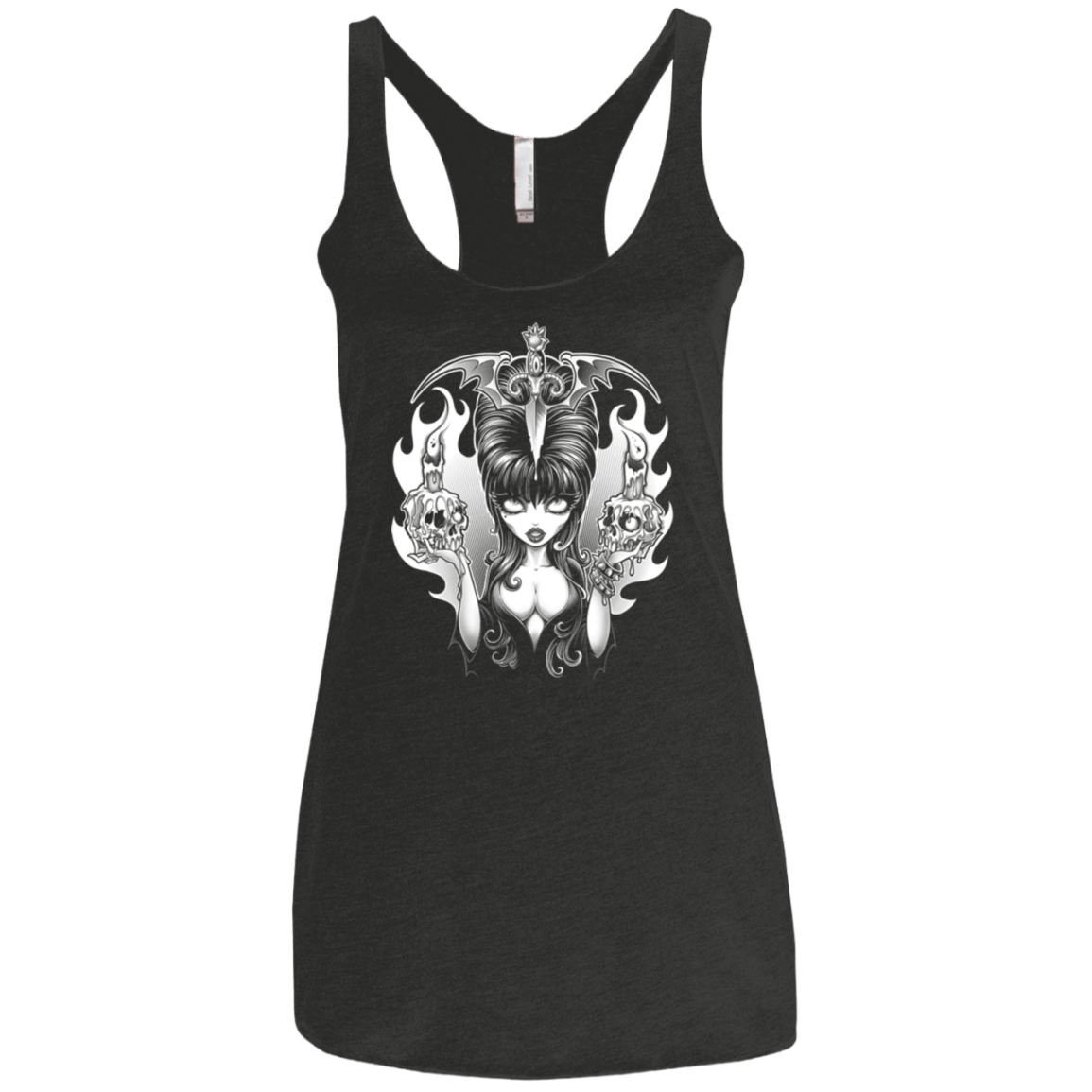 T-Shirts Vintage Black / X-Small Dagger Of Darkness Women's Triblend Racerback Tank
