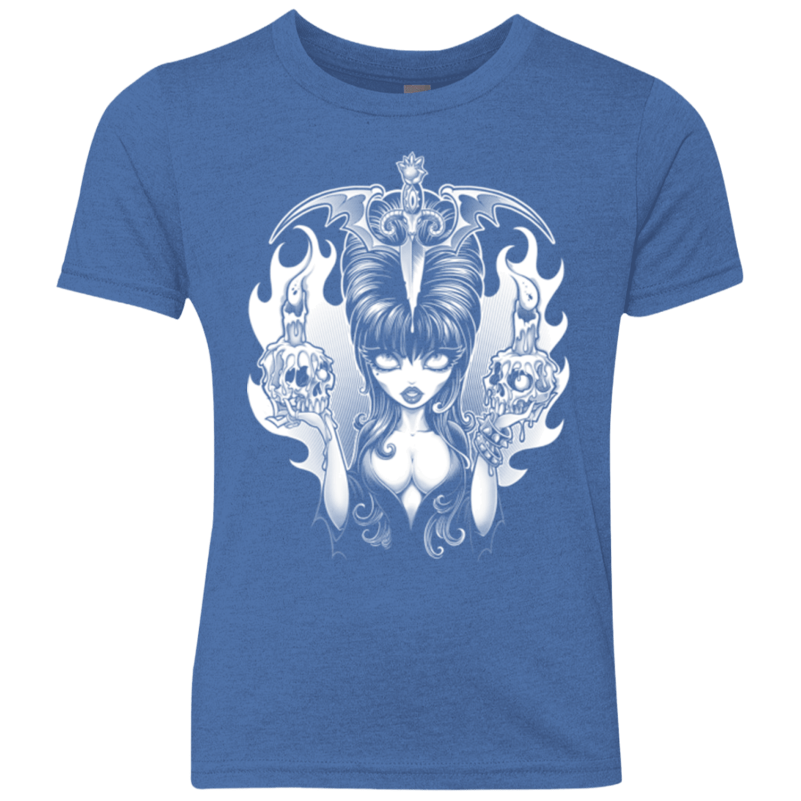 T-Shirts Vintage Royal / YXS Dagger Of Darkness Youth Triblend T-Shirt