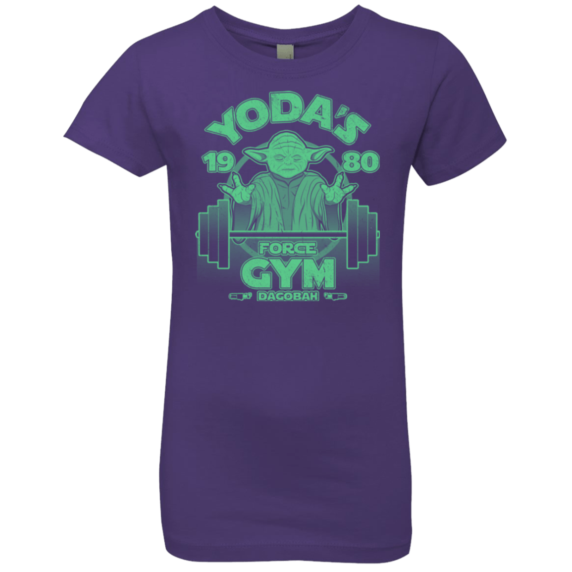 T-Shirts Purple Rush / YXS Dagobah Gym Girls Premium T-Shirt