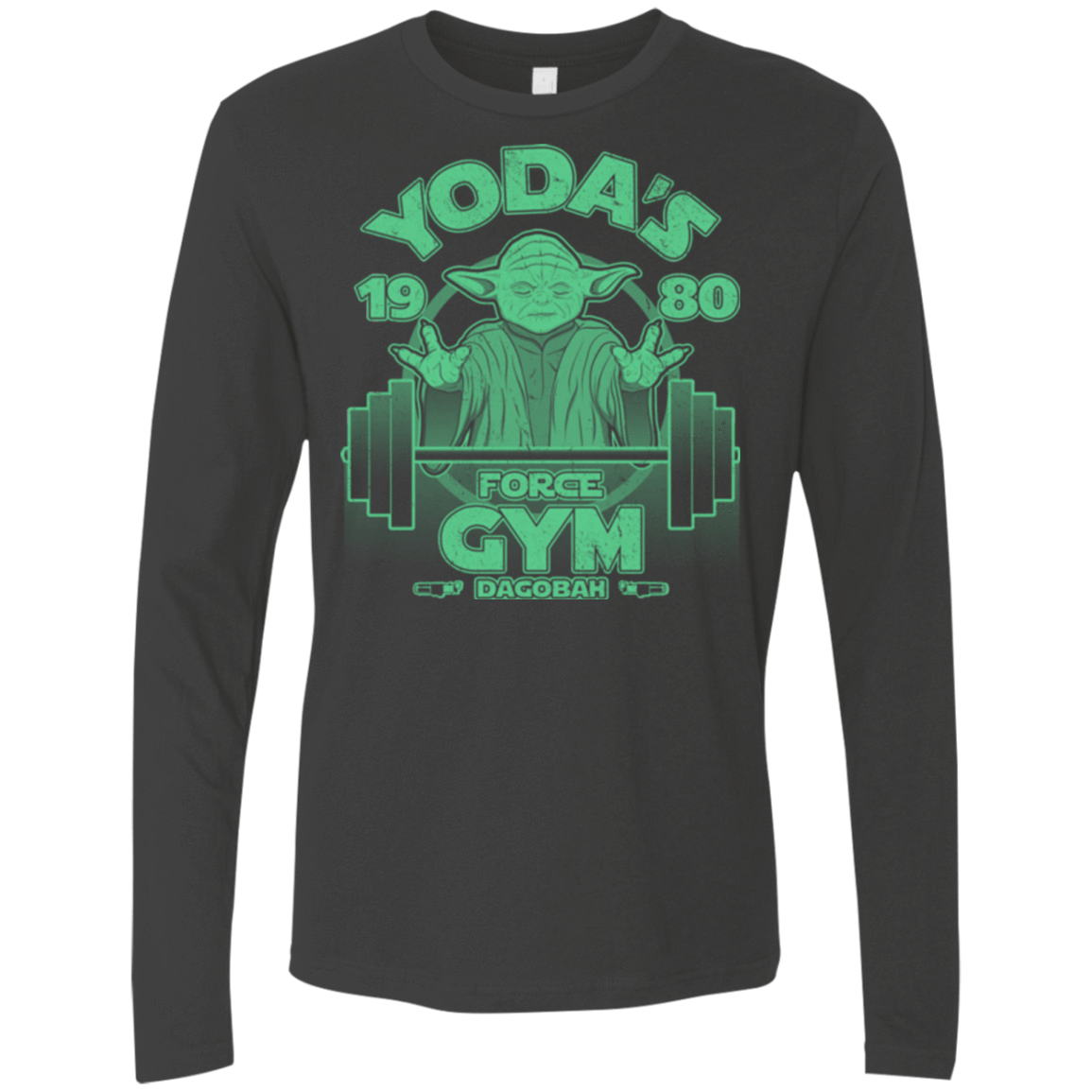 T-Shirts Heavy Metal / Small Dagobah Gym Men's Premium Long Sleeve