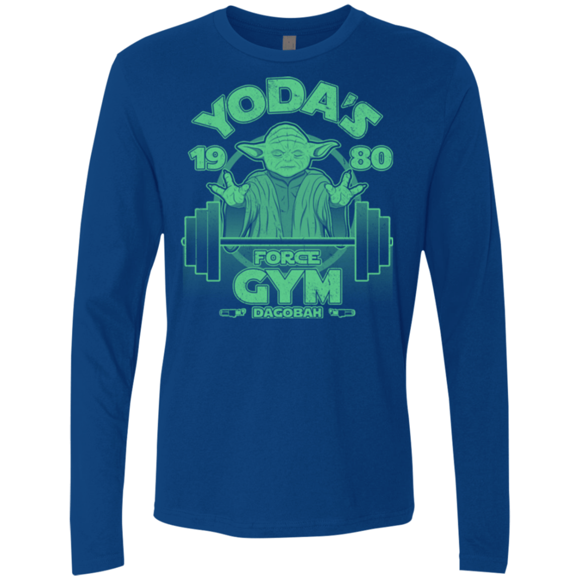 T-Shirts Royal / Small Dagobah Gym Men's Premium Long Sleeve
