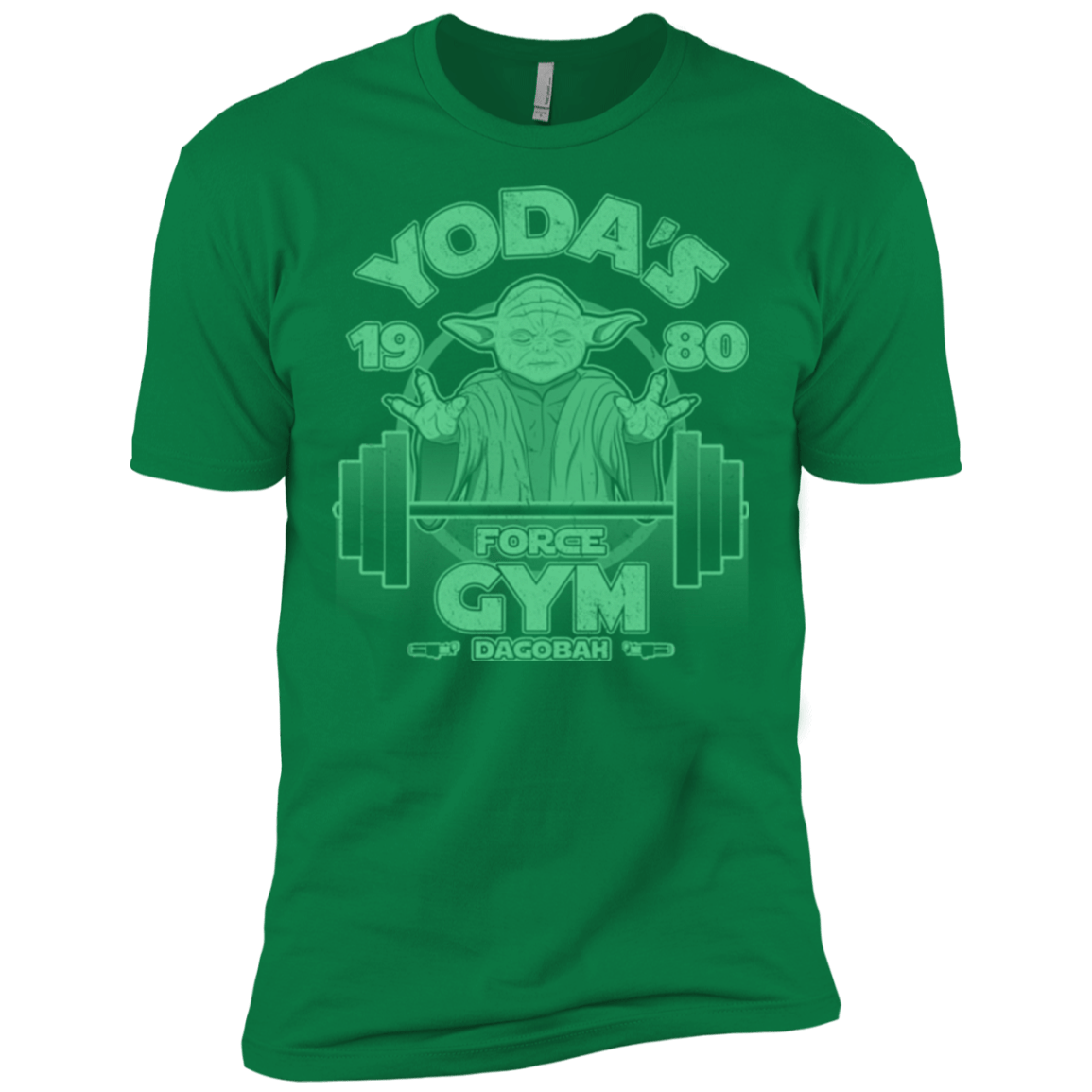 T-Shirts Kelly Green / X-Small Dagobah Gym Men's Premium T-Shirt