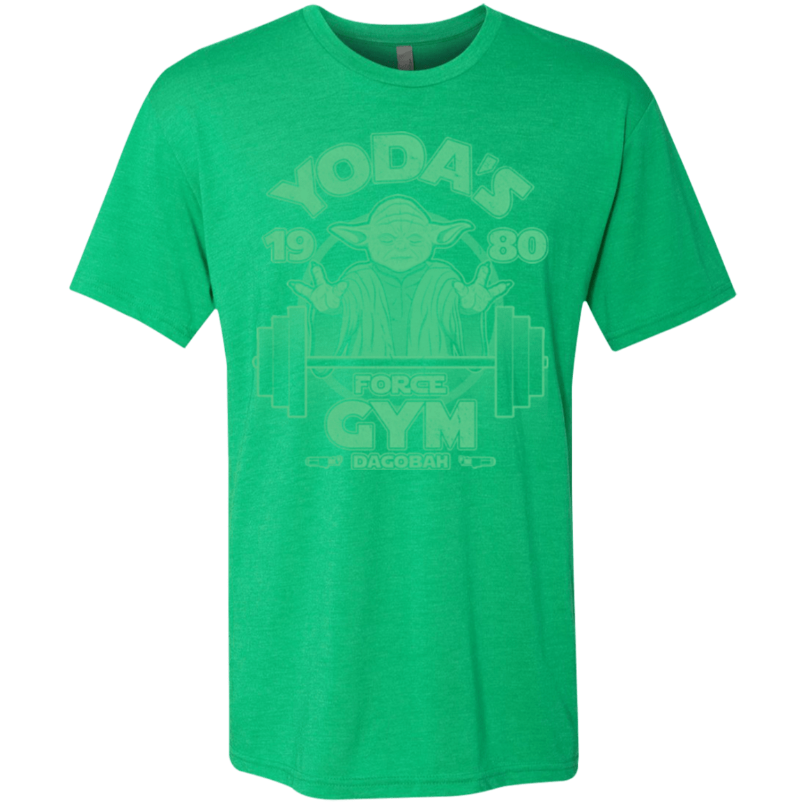 T-Shirts Envy / Small Dagobah Gym Men's Triblend T-Shirt