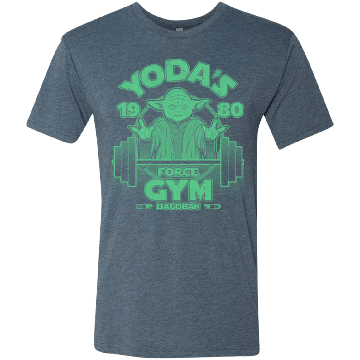 T-Shirts Indigo / Small Dagobah Gym Men's Triblend T-Shirt
