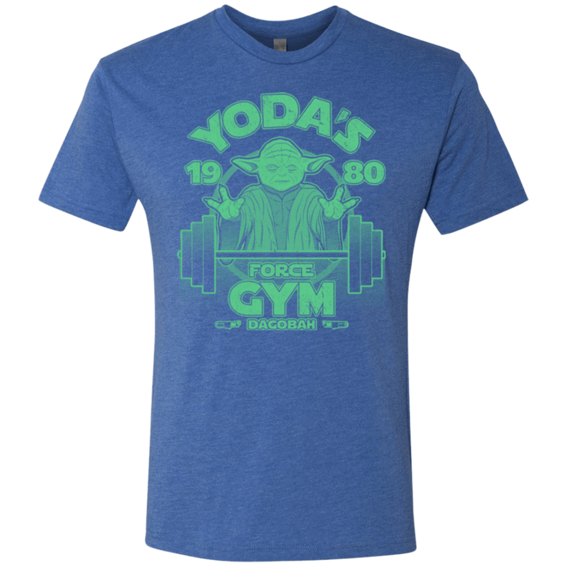 T-Shirts Vintage Royal / Small Dagobah Gym Men's Triblend T-Shirt