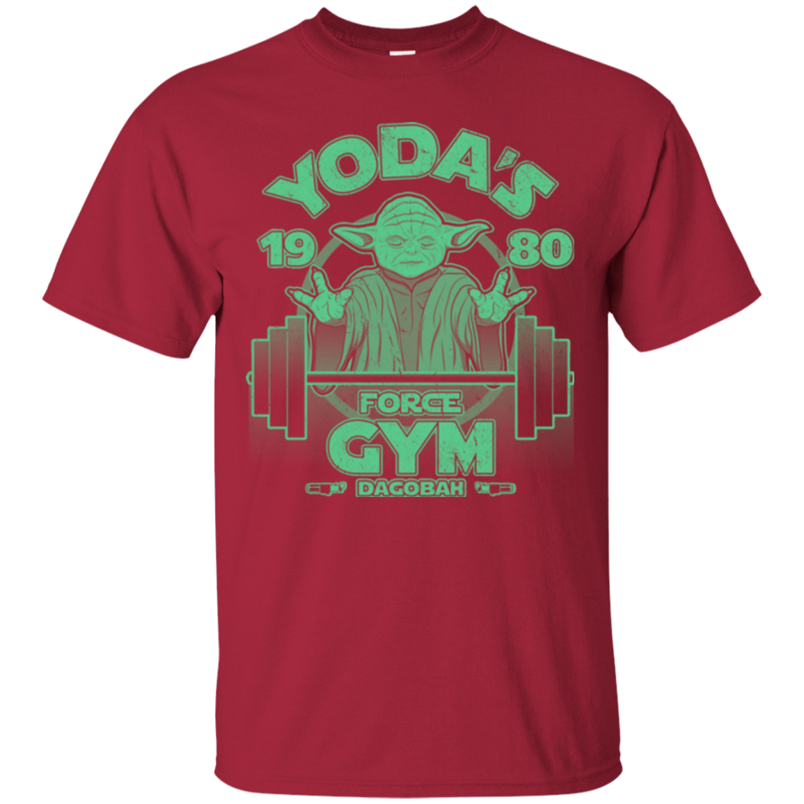 T-Shirts Cardinal / Small Dagobah Gym T-Shirt