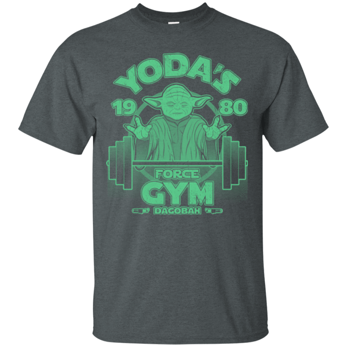 T-Shirts Dark Heather / Small Dagobah Gym T-Shirt
