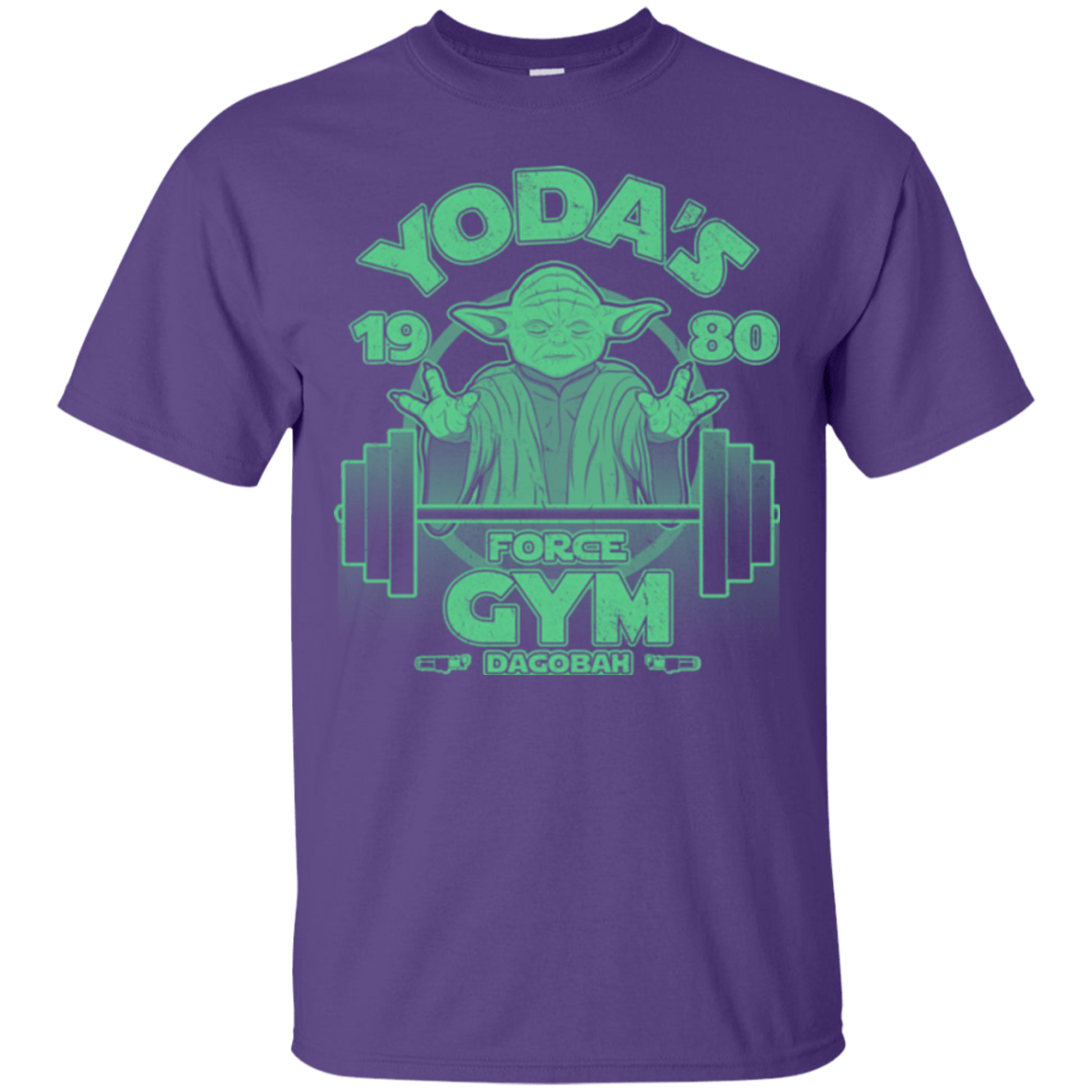T-Shirts Purple / Small Dagobah Gym T-Shirt