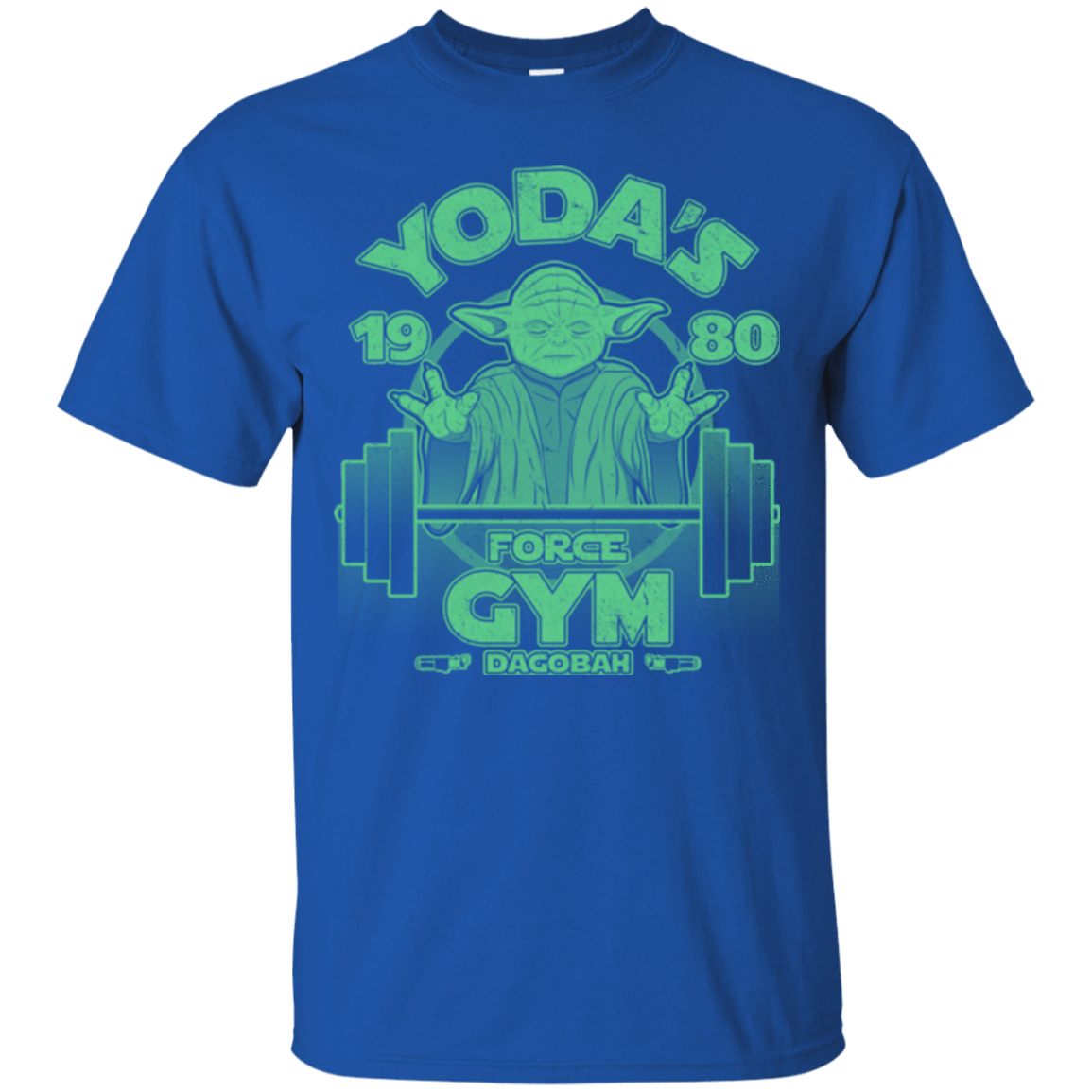 T-Shirts Royal / Small Dagobah Gym T-Shirt