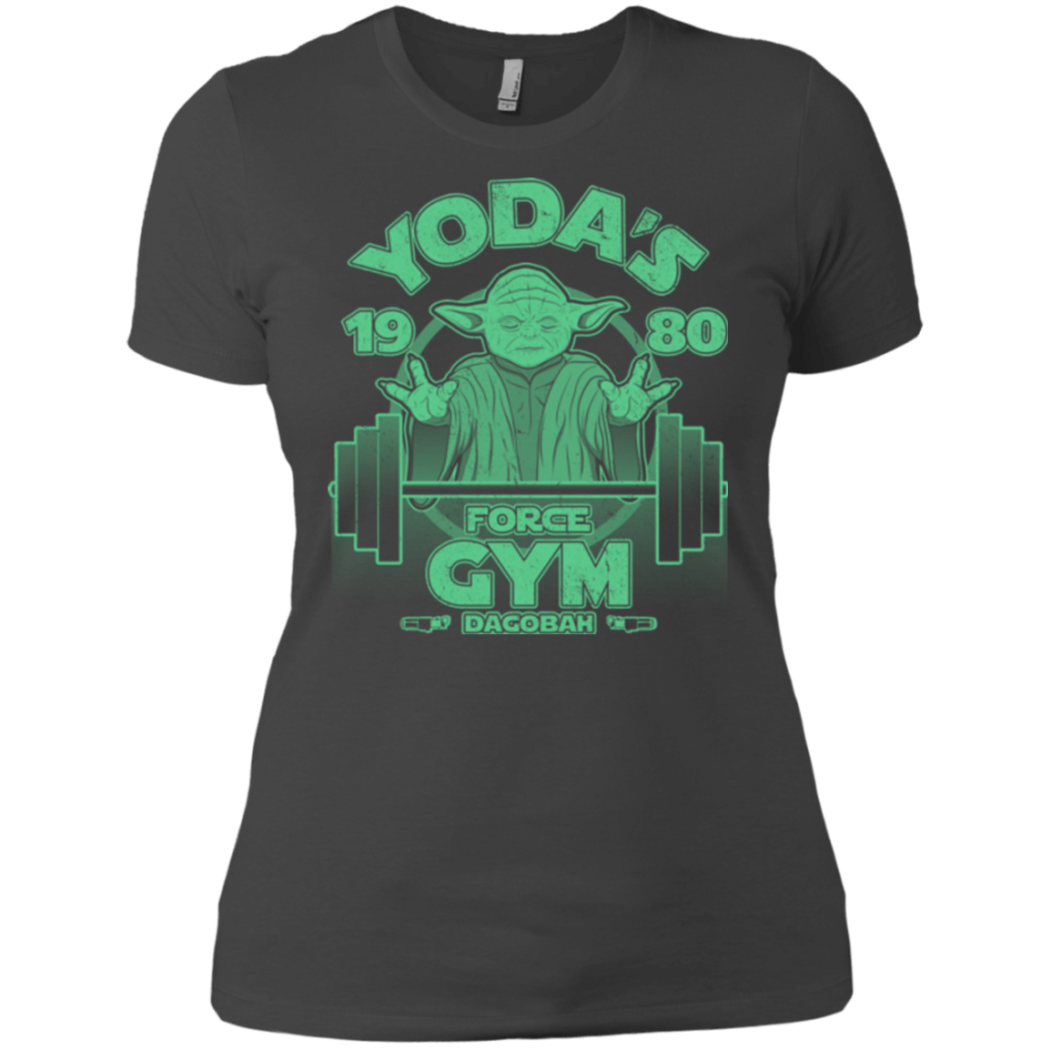T-Shirts Heavy Metal / X-Small Dagobah Gym Women's Premium T-Shirt
