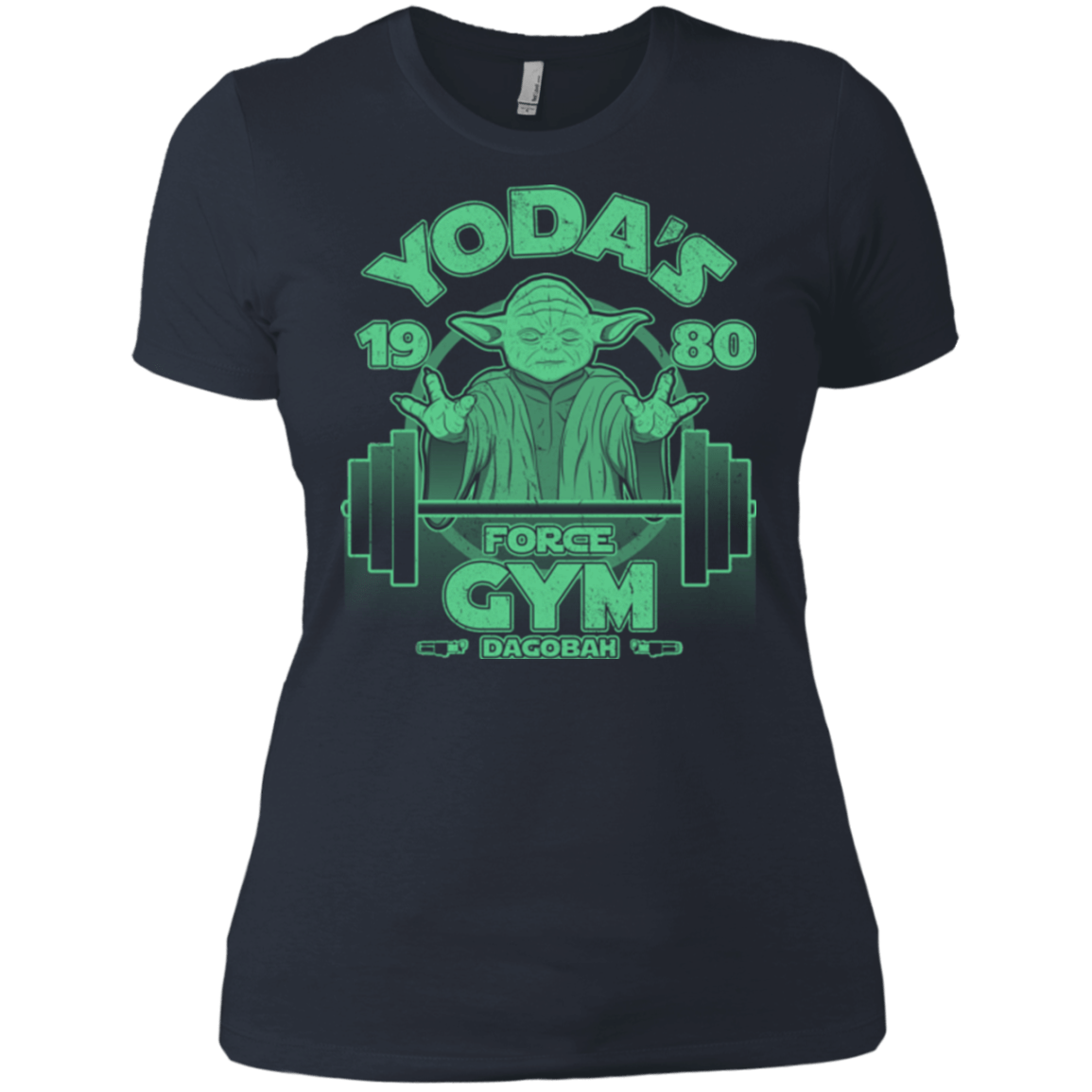 T-Shirts Indigo / X-Small Dagobah Gym Women's Premium T-Shirt
