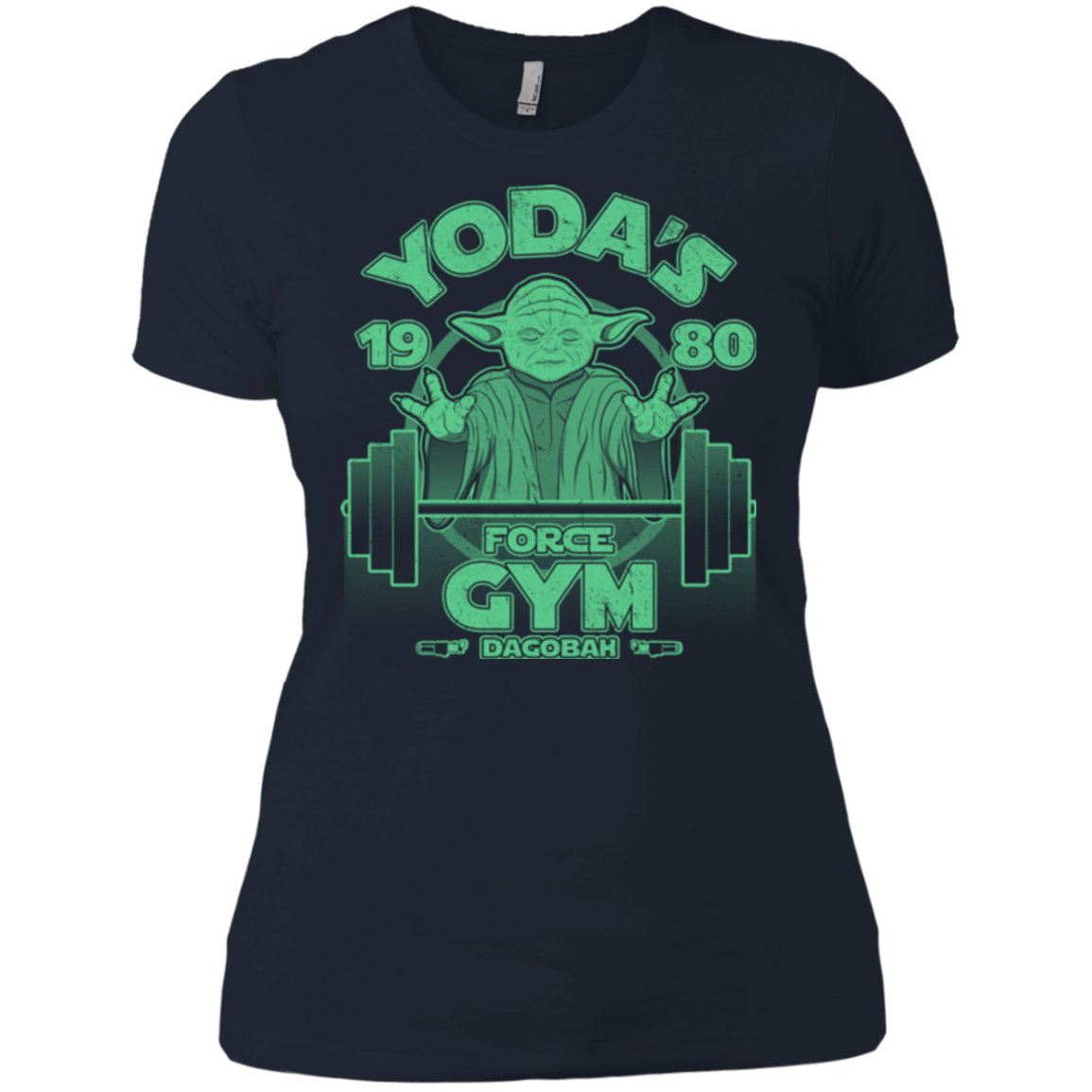 T-Shirts Midnight Navy / X-Small Dagobah Gym Women's Premium T-Shirt