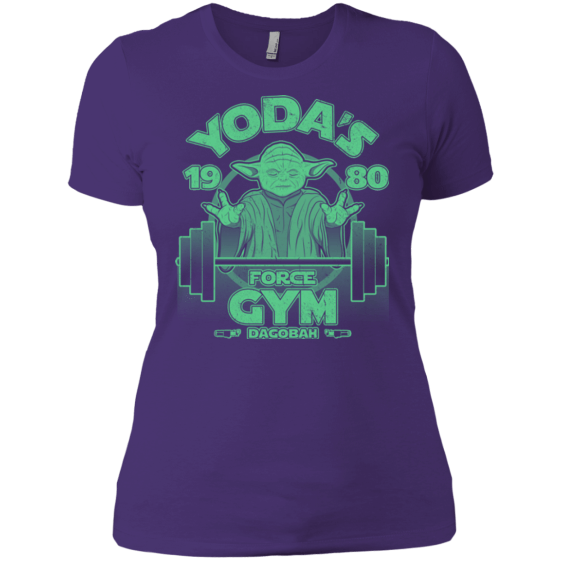 T-Shirts Purple / X-Small Dagobah Gym Women's Premium T-Shirt