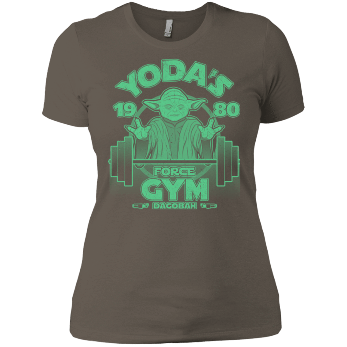 T-Shirts Warm Grey / X-Small Dagobah Gym Women's Premium T-Shirt
