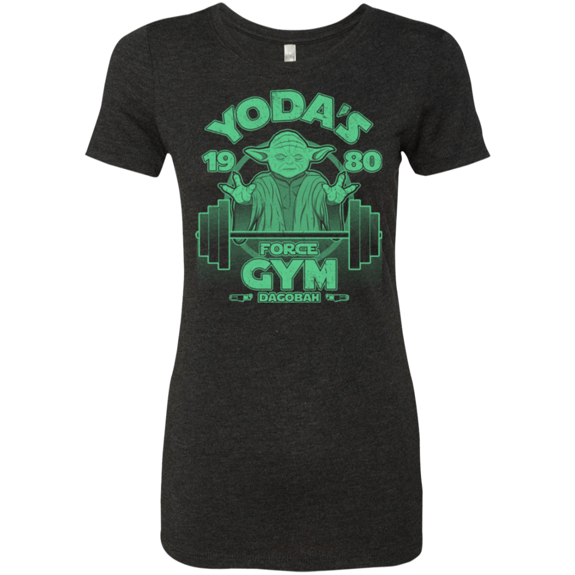 T-Shirts Vintage Black / Small Dagobah Gym Women's Triblend T-Shirt