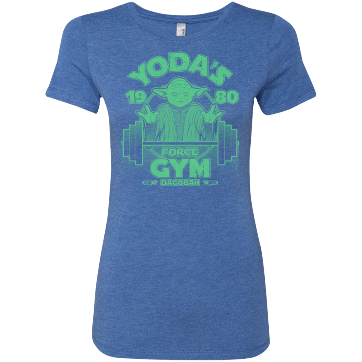 T-Shirts Vintage Royal / Small Dagobah Gym Women's Triblend T-Shirt