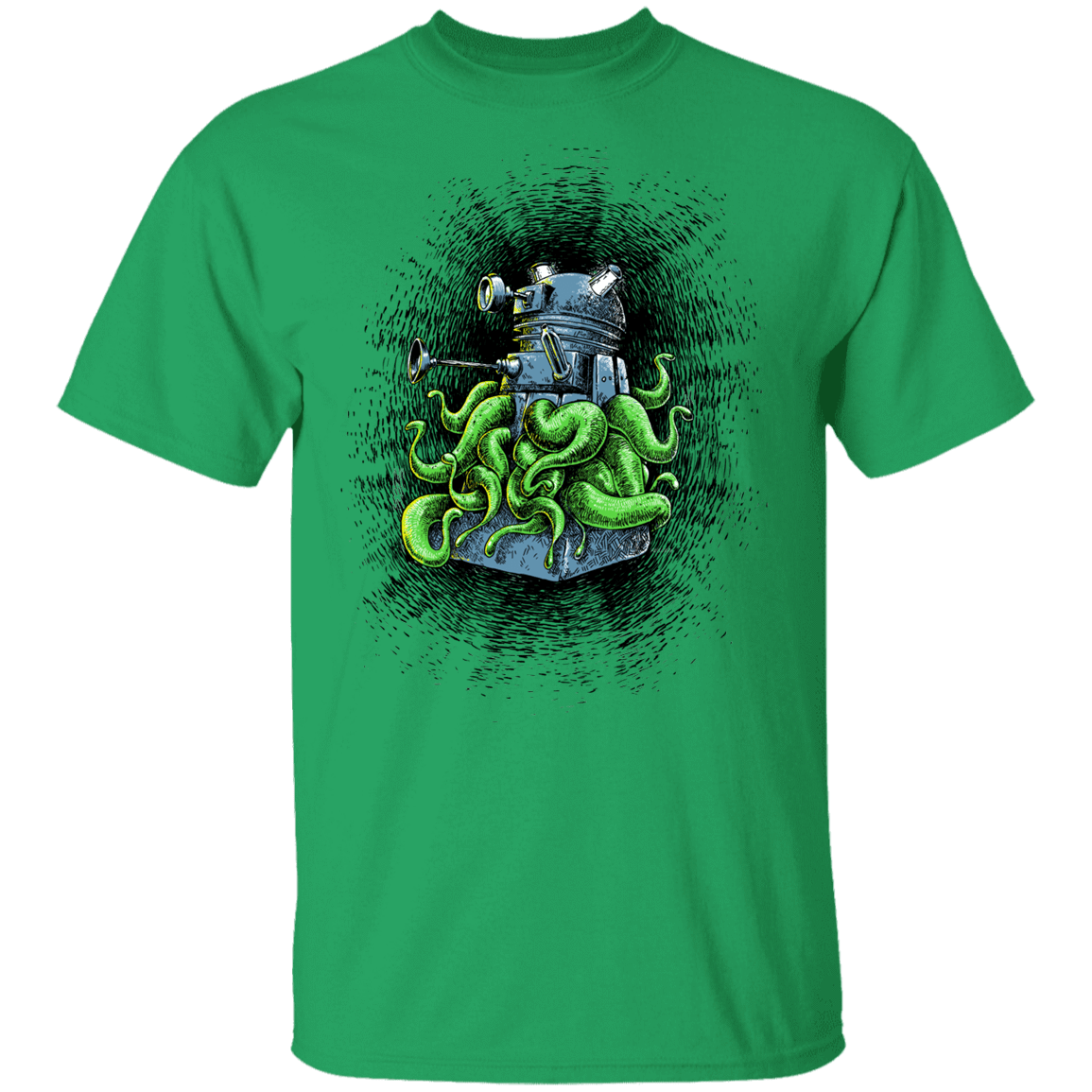 T-Shirts Irish Green / YXS Dalek Tentacles Youth T-Shirt