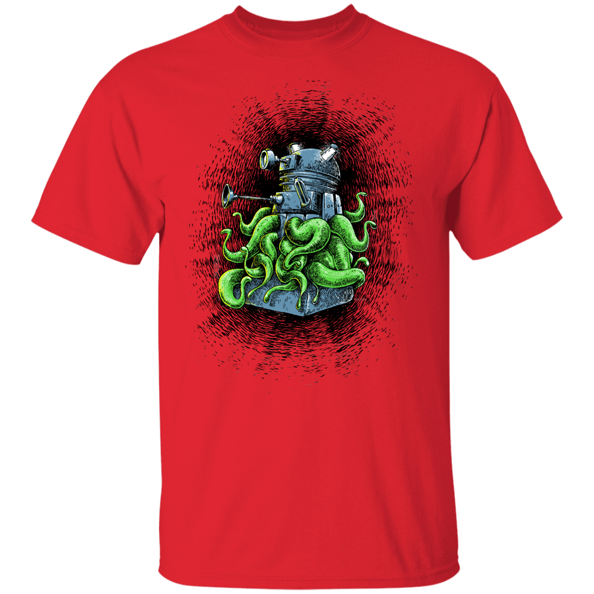 T-Shirts Red / YXS Dalek Tentacles Youth T-Shirt