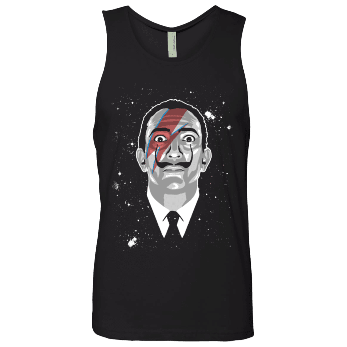 T-Shirts Black / Small Dali Stardust Men's Premium Tank Top